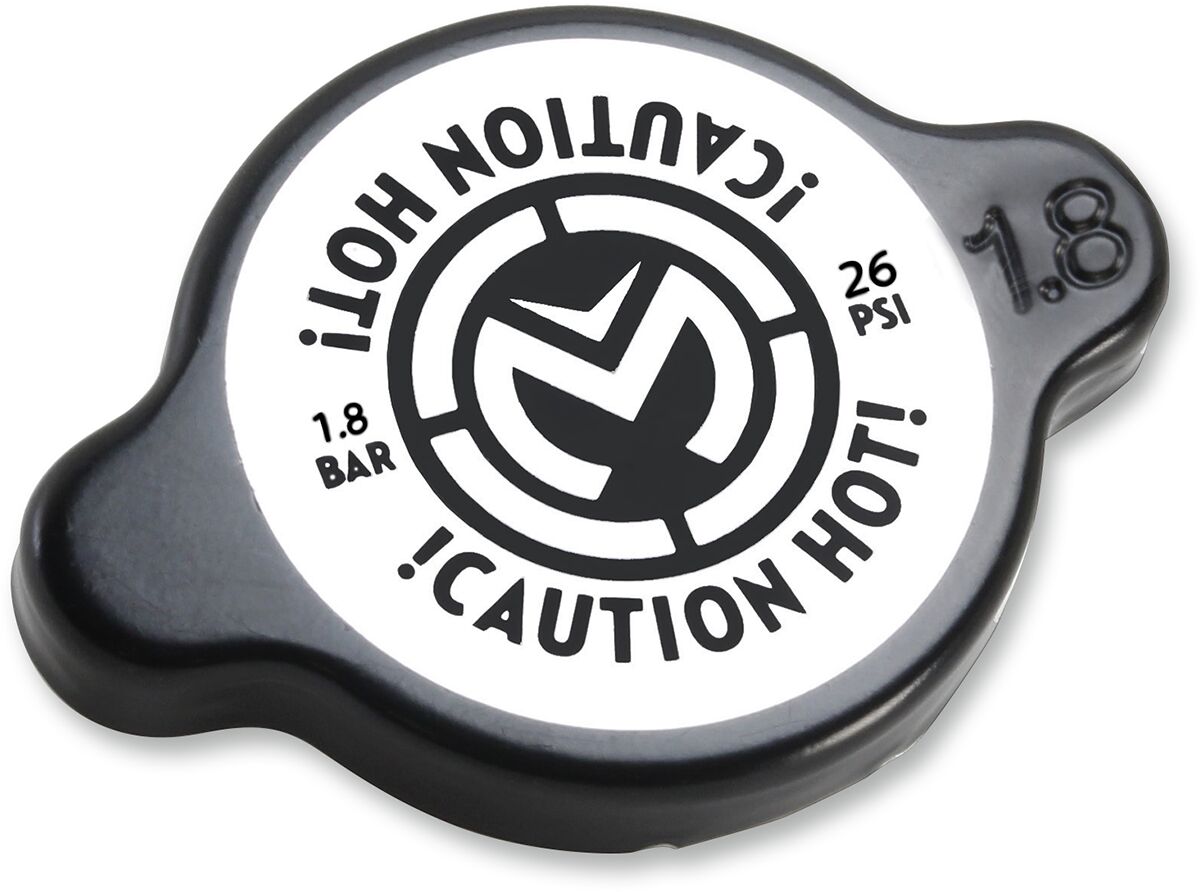 MOOSE OFFROAD HARD-PARTS RADIATOR CAP 1.8 BAR BLK 212-1801