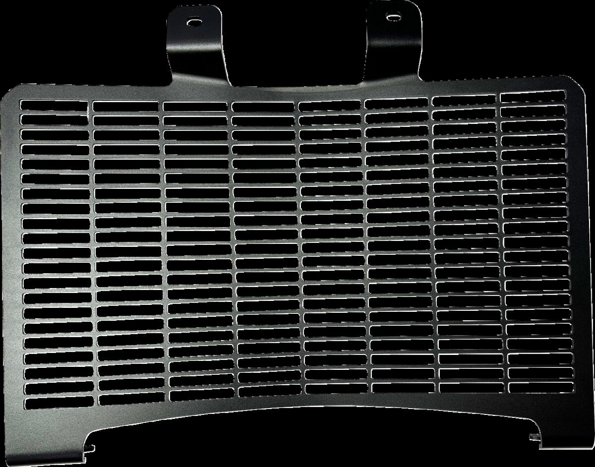 DRAG SPECIALTIES RADIATOR SHIELD ALUM BLK 21-23 I15-0100