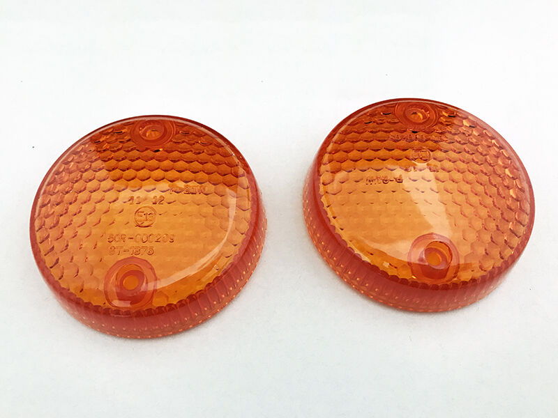 MOOSE OFFROAD HARD-PARTS REPLACEMENT LENS-AMBER 27-1220