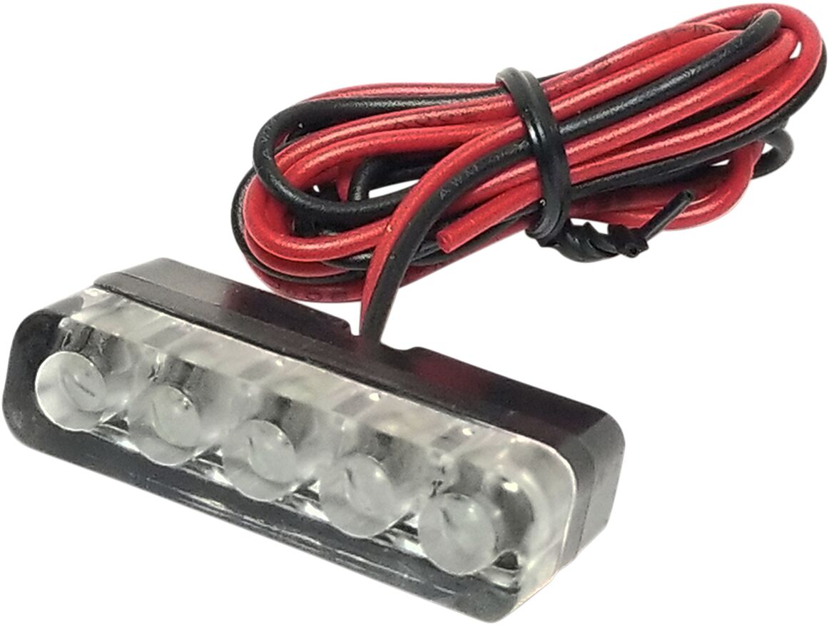 K&S TECHNOLOGIES LICENSE PLATE LGHT BAR WH 25-9154