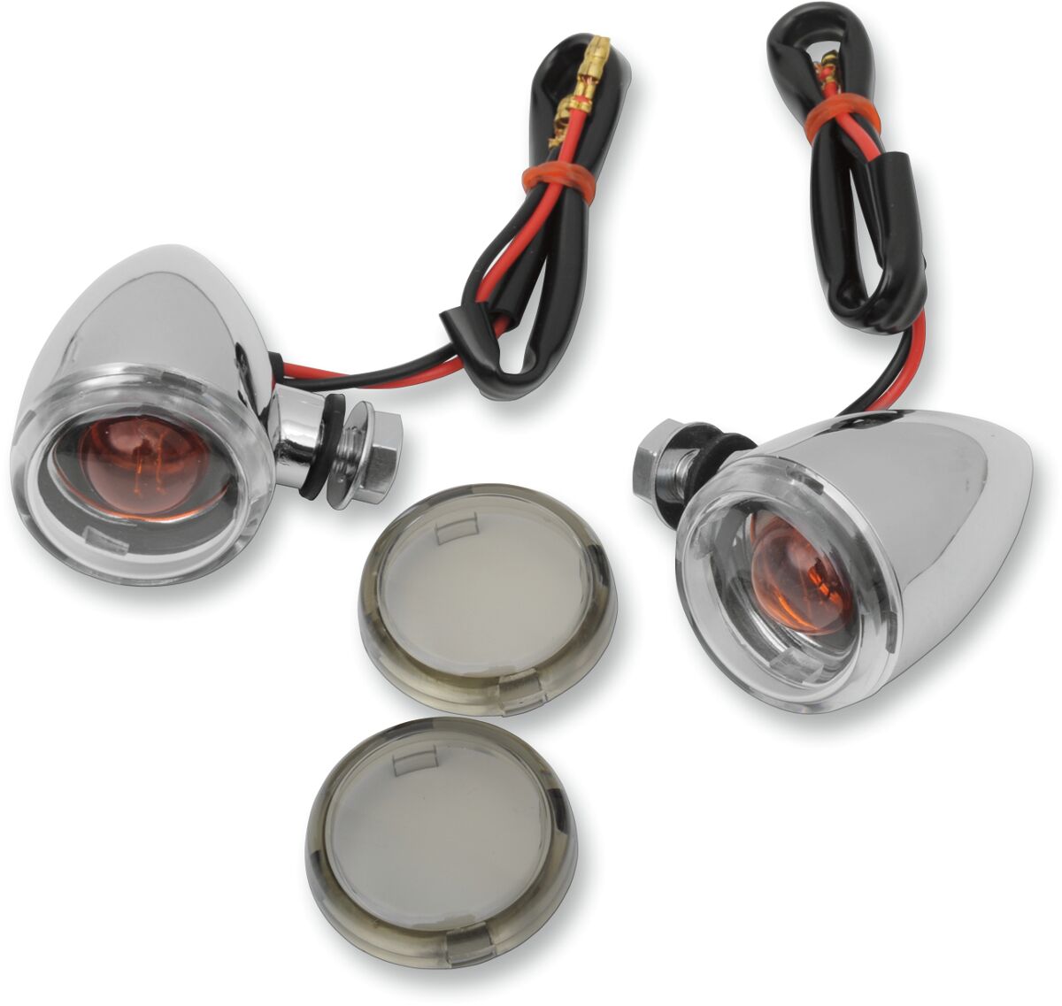 DRAG SPECIALTIES LIGHT MINI-DEUCE CLR/SMK 20-6390C/MH