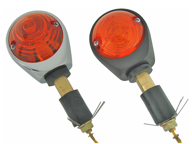 K&S TECHNOLOGIES MARKERLIGHT CHR/AMB ECE 27-01047E