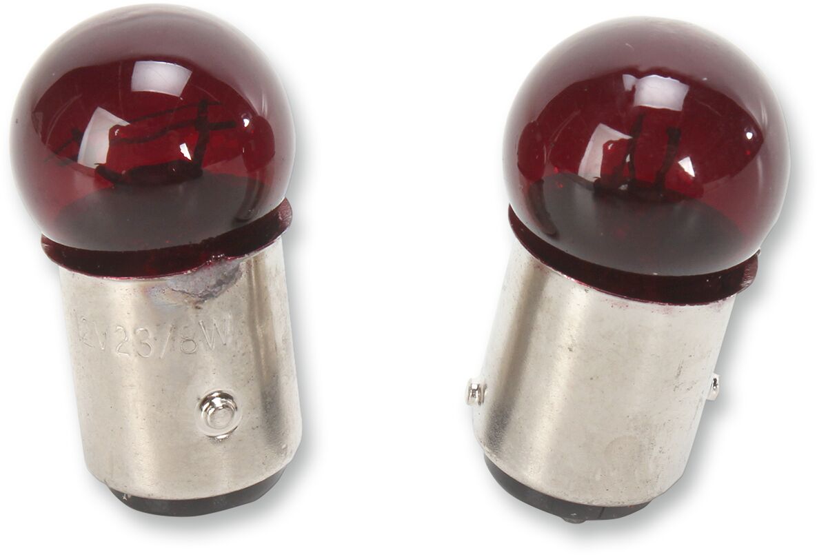 DRAG SPECIALTIES BULB 2FIL 23/8W 12V RED AT-2144GR