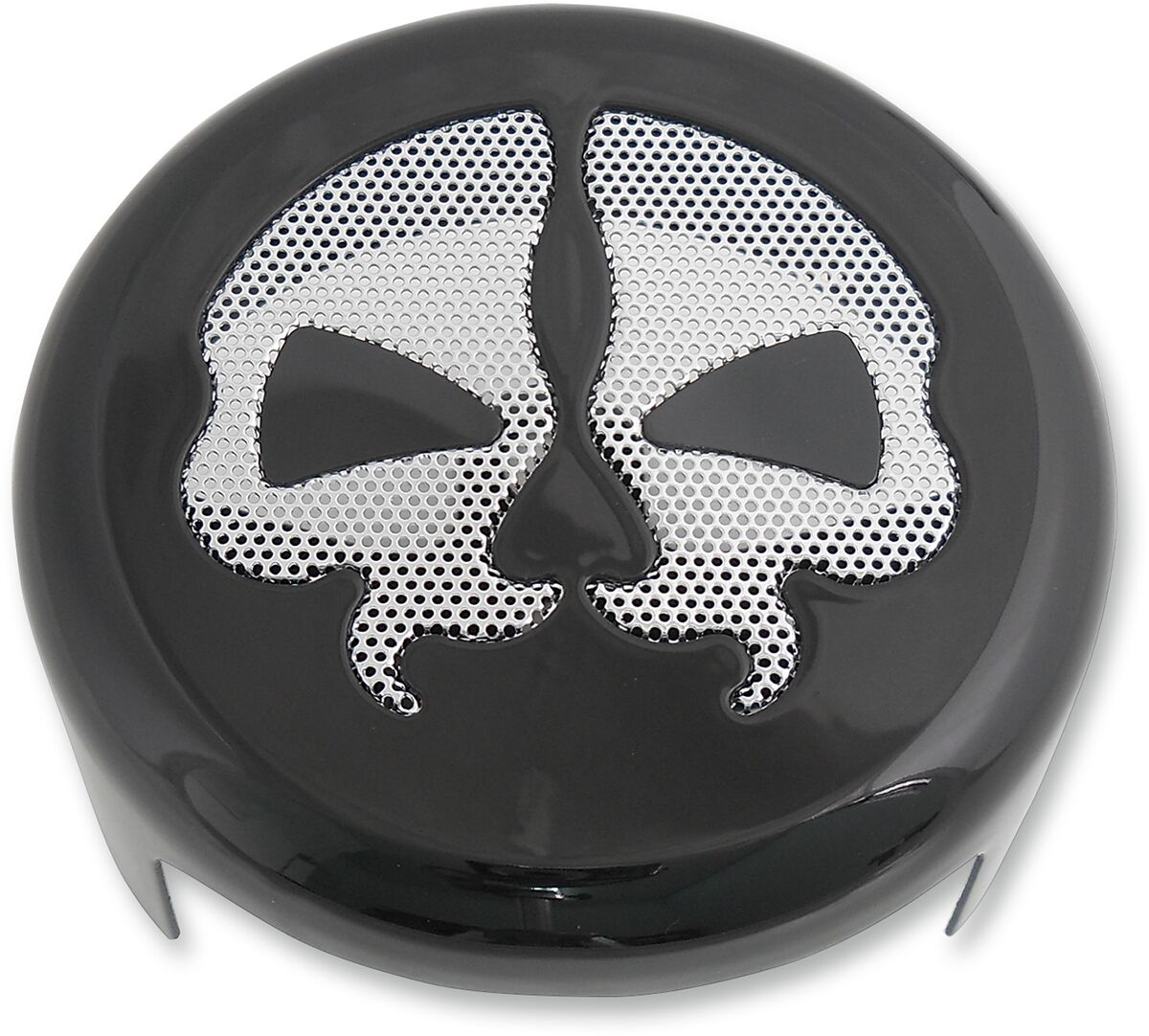 DRAG SPECIALTIES COVER HORN SP SKL BLK 78047B