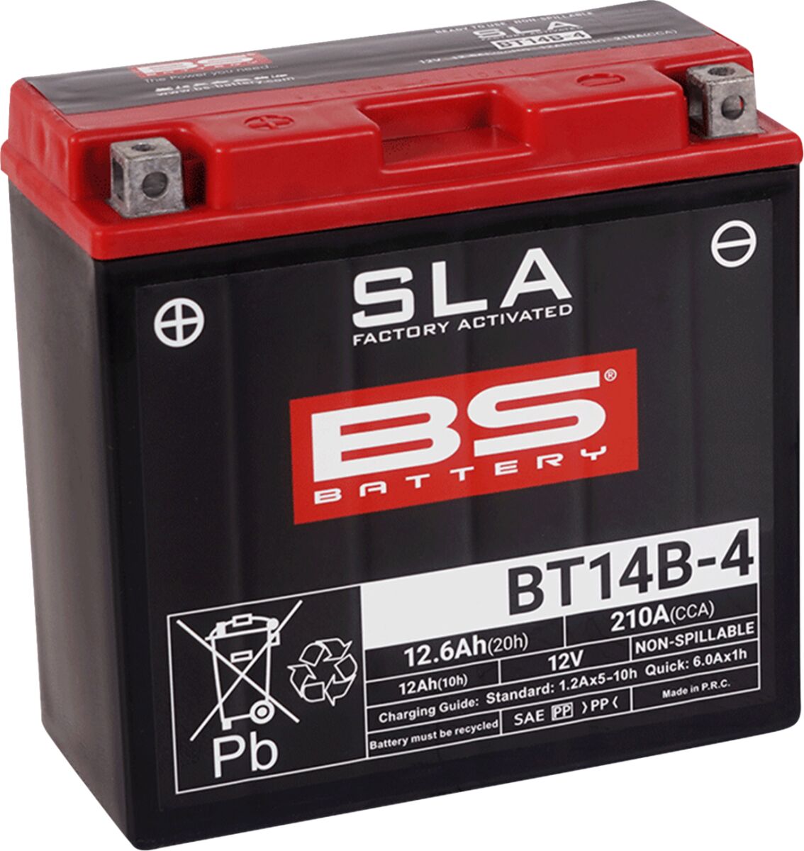 BS BATTERY BATTERY BS BT14B-4 SLA 300644