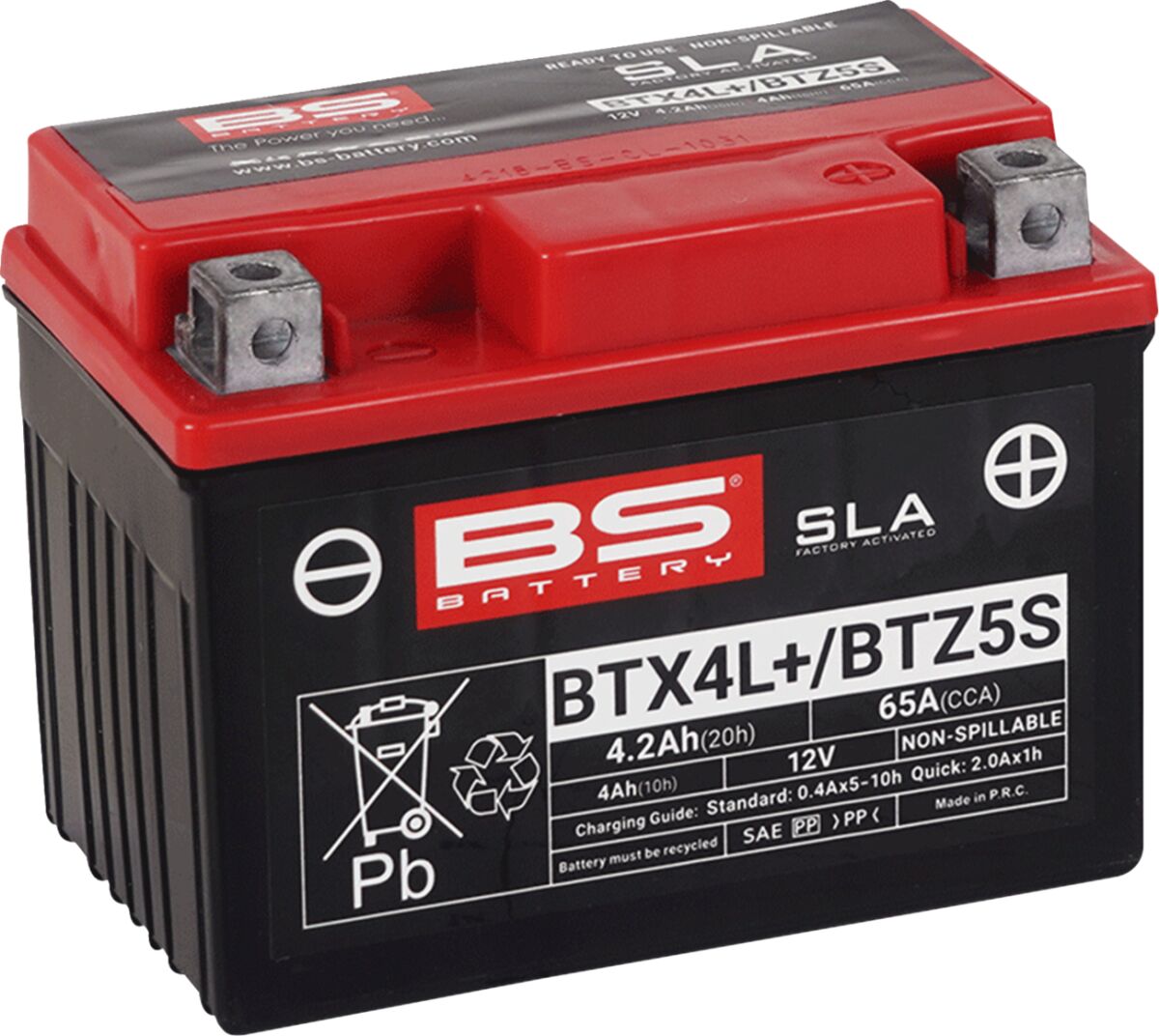 BS BATTERY BATTERY BS BTX4L/BTZ5S SLA 300669