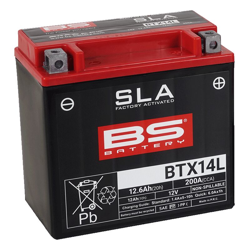 BS BATTERY BATTERY BS BTX14L SLA 300760