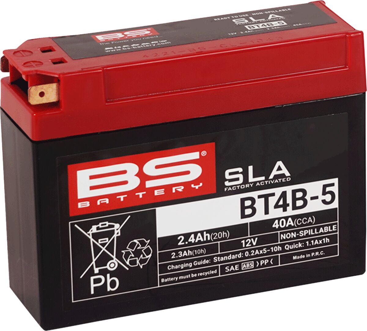 BS BATTERY BATTERY BS BT4B-5 SLA 300756