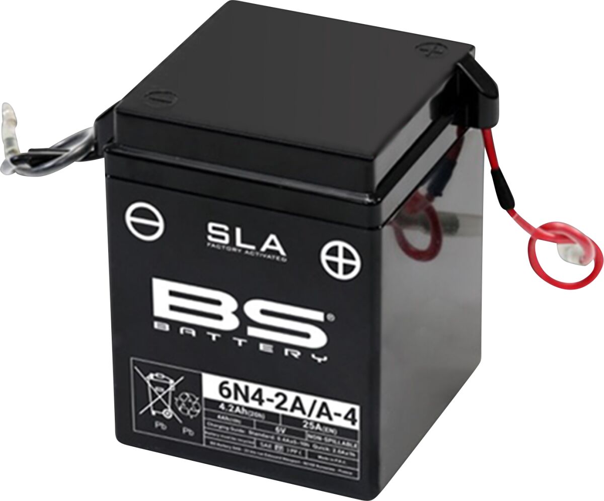 BS BATTERY BATTERY BS 6N4-2A/A-4 SLA 300916