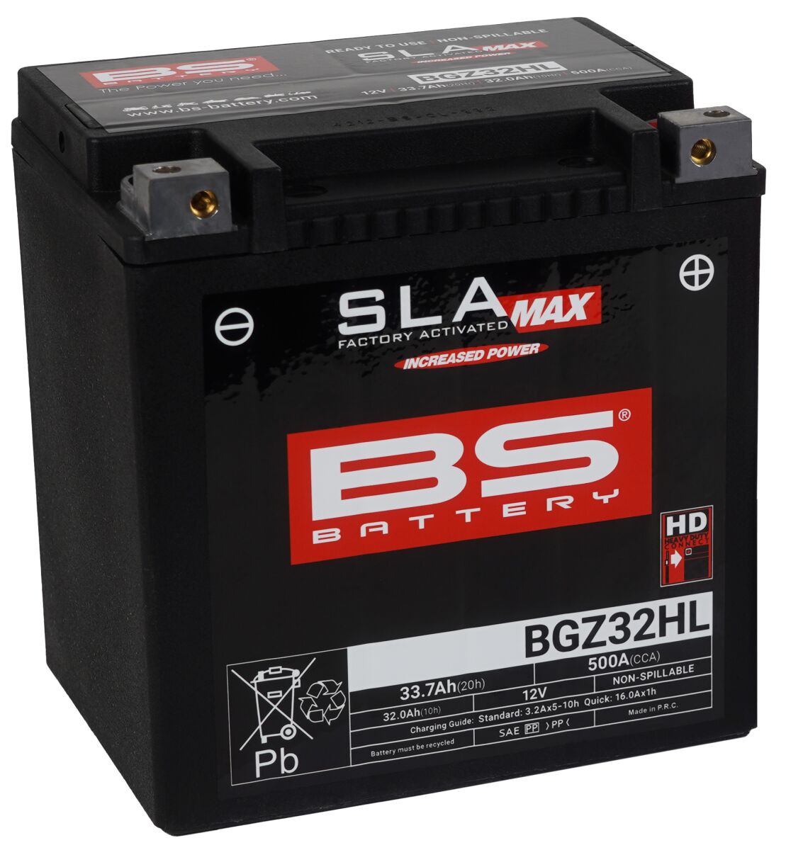 BS BATTERY BATTERY BS BGZ32HL SLA-MAX 300935