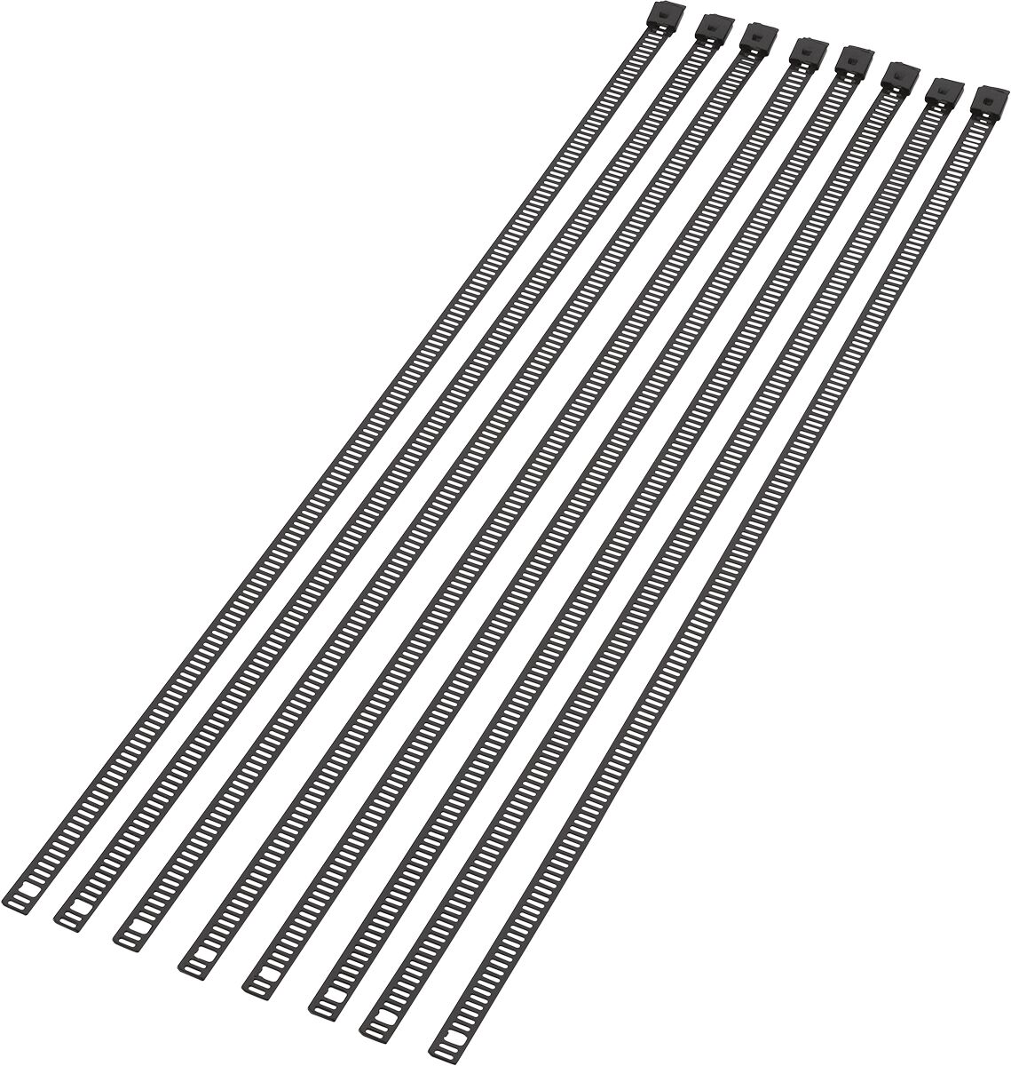 MOOSE OFFROAD HARD-PARTS CABLE TIE BLACK 14 8PK 304-0516