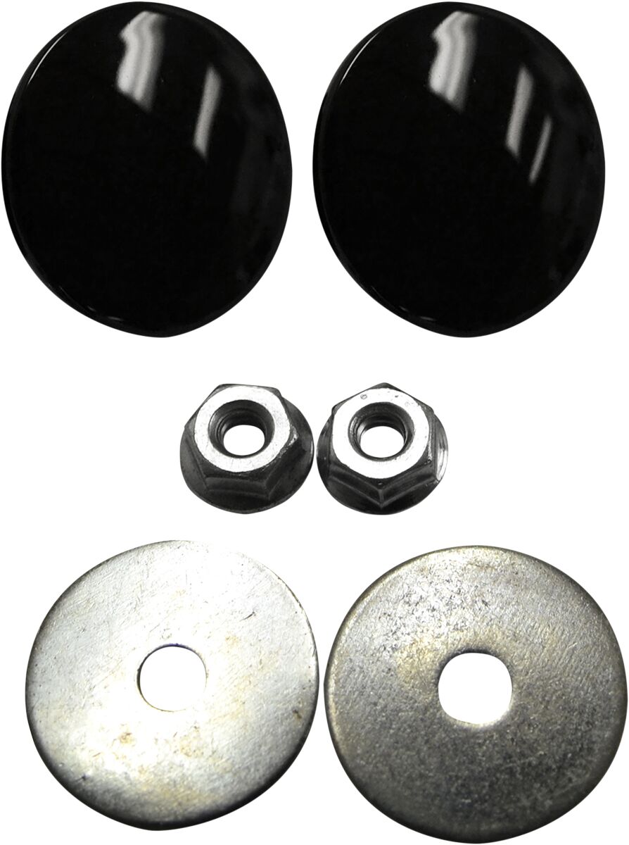 LA CHOPPERS COVERS MIRROR MT BK 96-19 LA-9001-00B