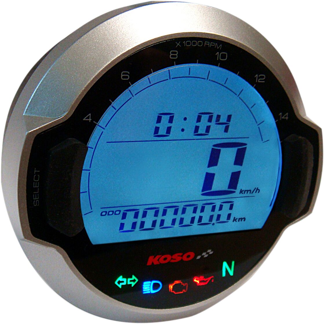 KOSO NORTH AMERICA SPEEDOMETER D64 GP STYLE BB642W10