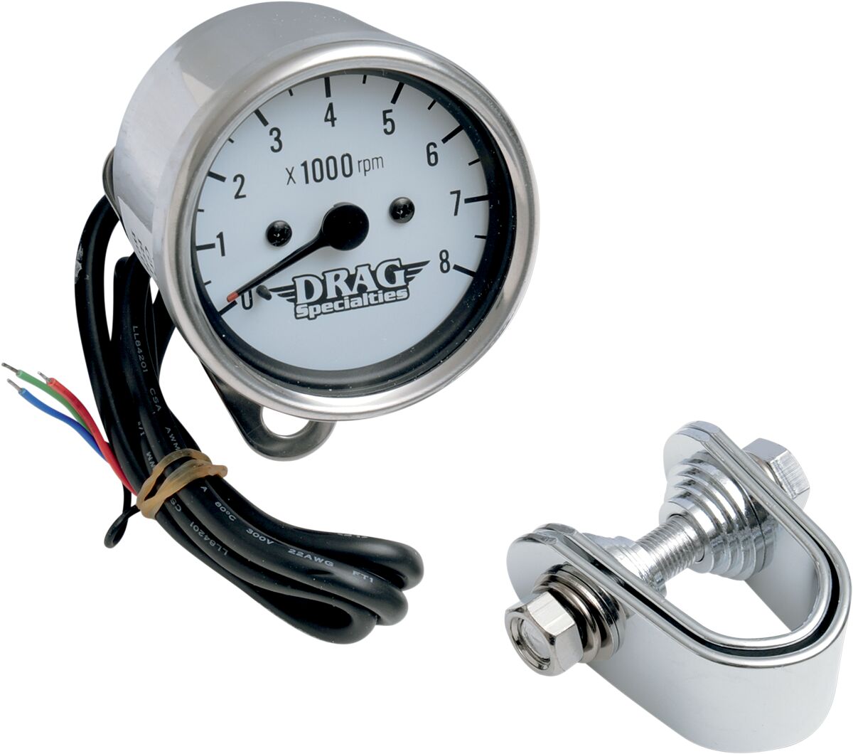 DRAG SPECIALTIES TACH ELEC 2.4WHT BULB LT 21-6930NUDS