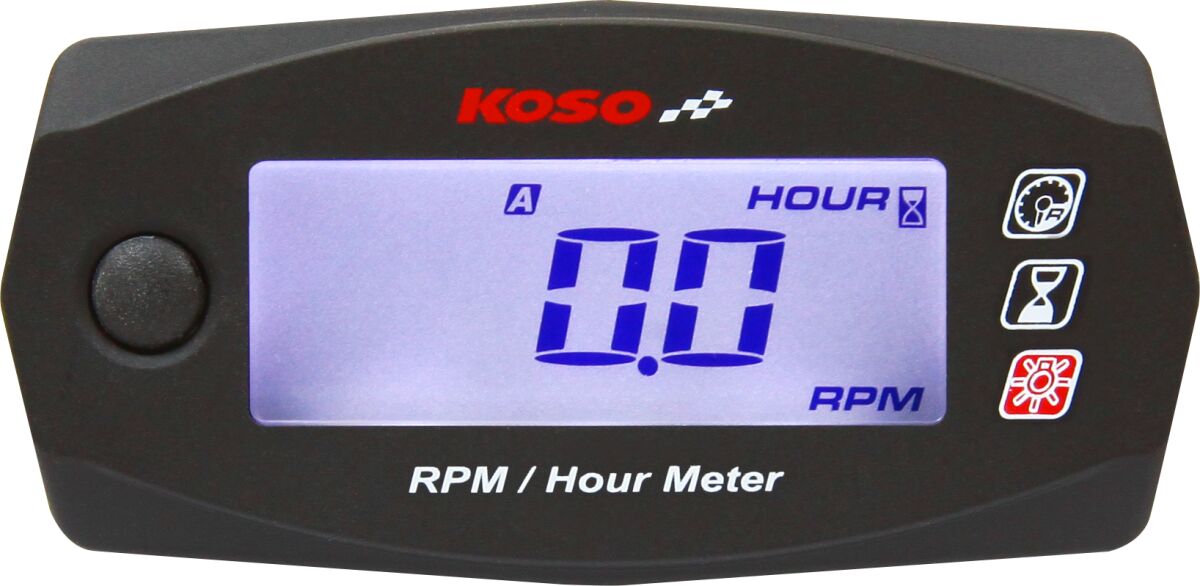 KOSO NORTH AMERICA RPM/HOUR METER MINI-4 BA033W00