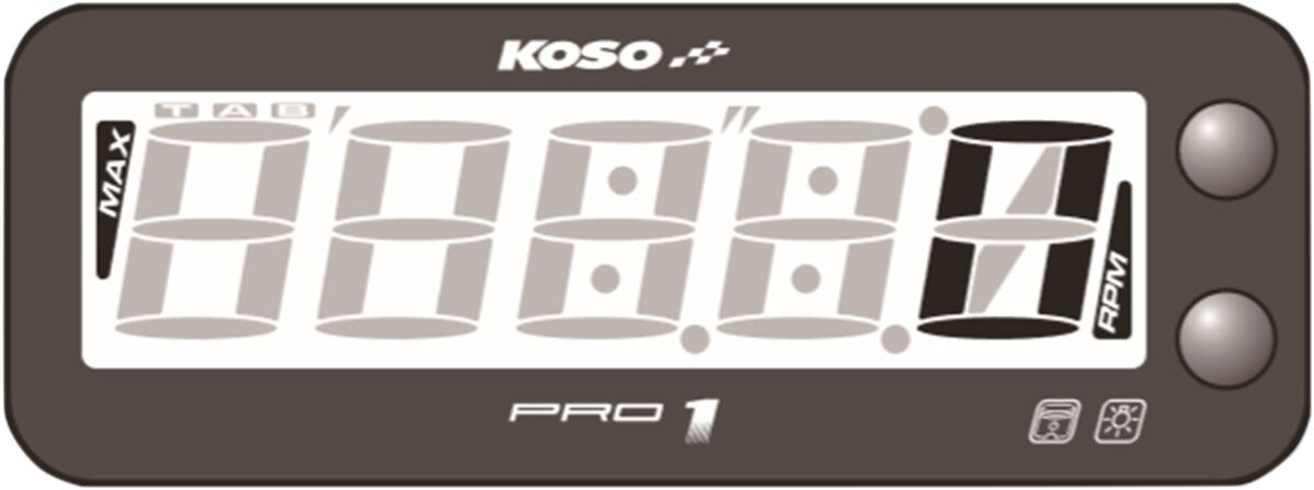 KOSO NORTH AMERICA TACHOMETER PRO-1 BA054000