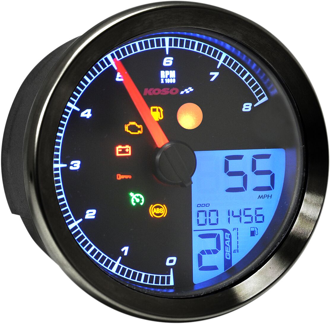 KOSO NORTH AMERICA TACH MULTI METR HD-04 BK BA051210