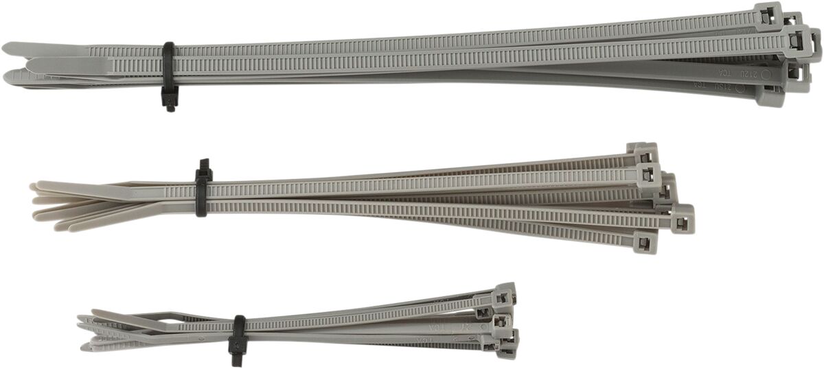 MOOSE OFFROAD HARD-PARTS CABLE TIES MSE GREY 30PK 303-4688