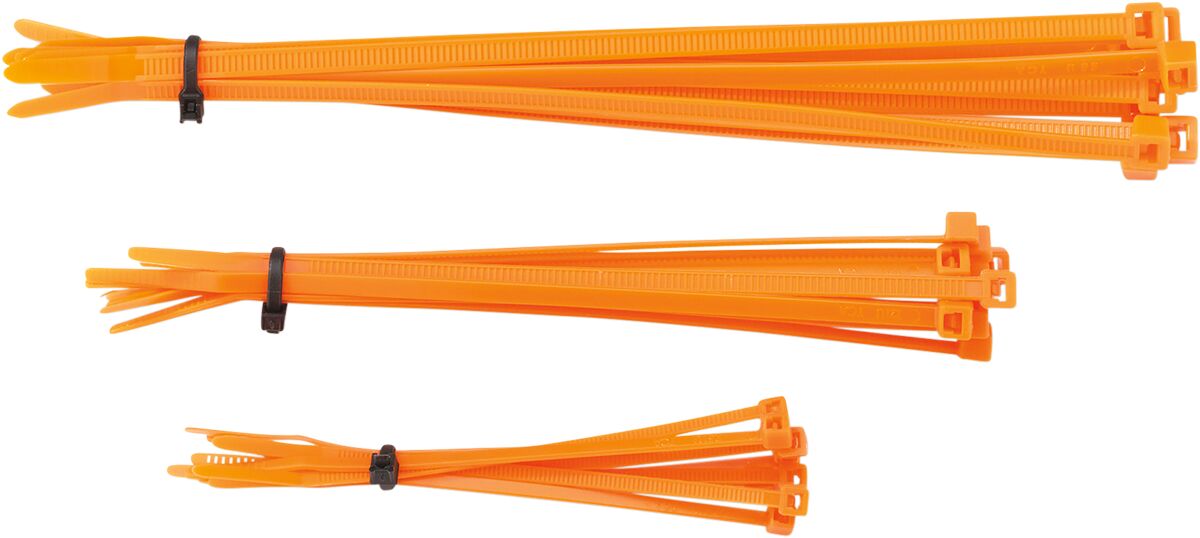 MOOSE OFFROAD HARD-PARTS CABLE TIES MSE OR 30PK 303-4682