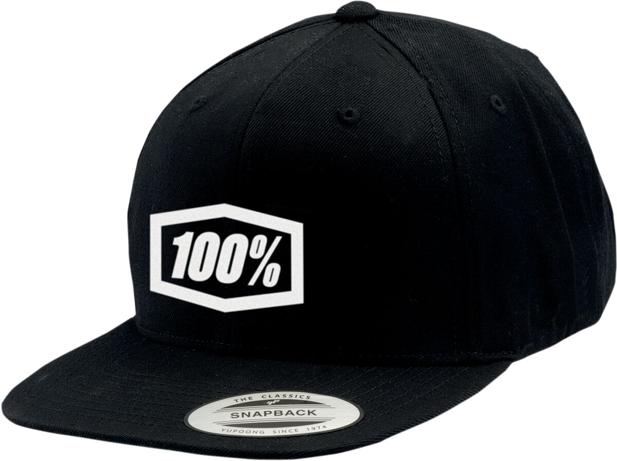 100% HAT SNPBK CORPO BK/WT 20044-00000