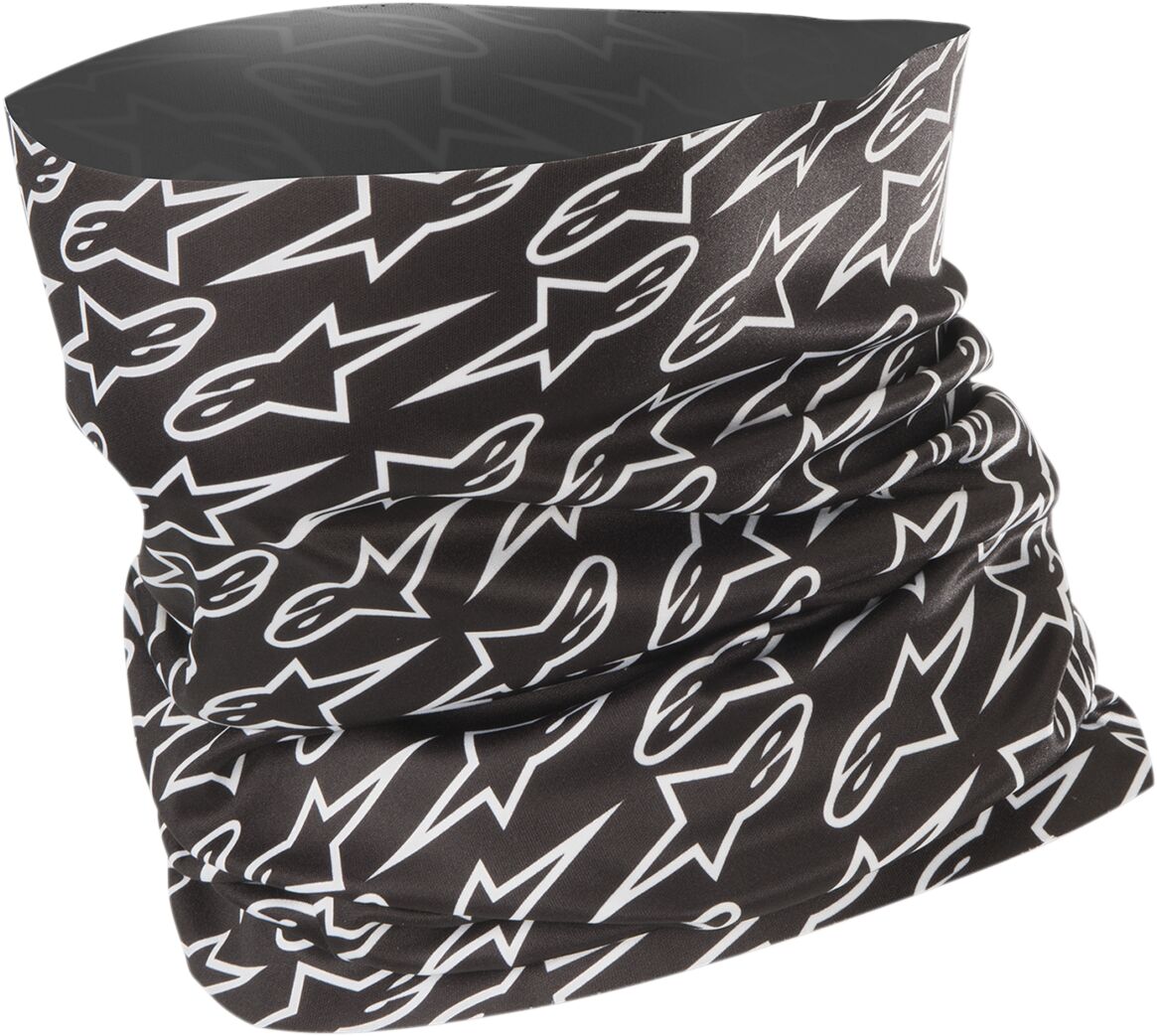 ALPINESTARS (CASUALS) NECKTUBE ASTARS BK/WT 4759319-12