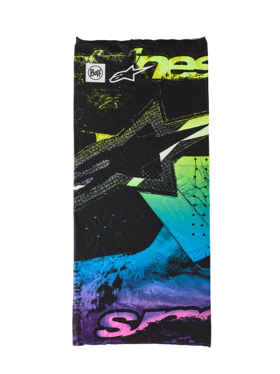 ALPINESTARS (CASUALS) NECKTUBE BUFF IGNITE BLACK/RED 4750726-1303