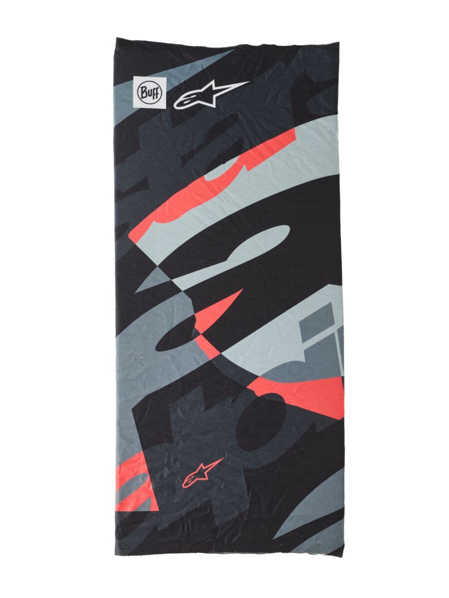 ALPINESTARS (CASUALS) NECKTUBE BUFF MOGRESS BLACK/RE 4750826-994