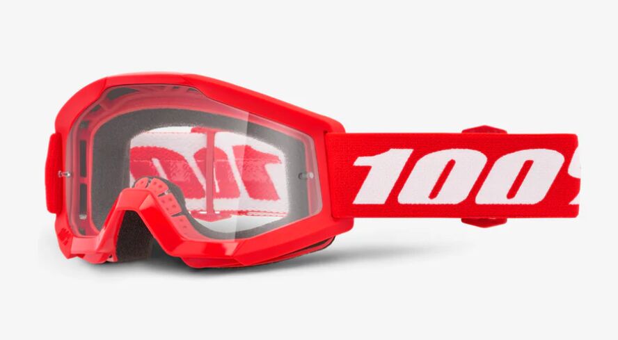 100% GOGGLE STRATA MINI RD/CL 50033-00005
