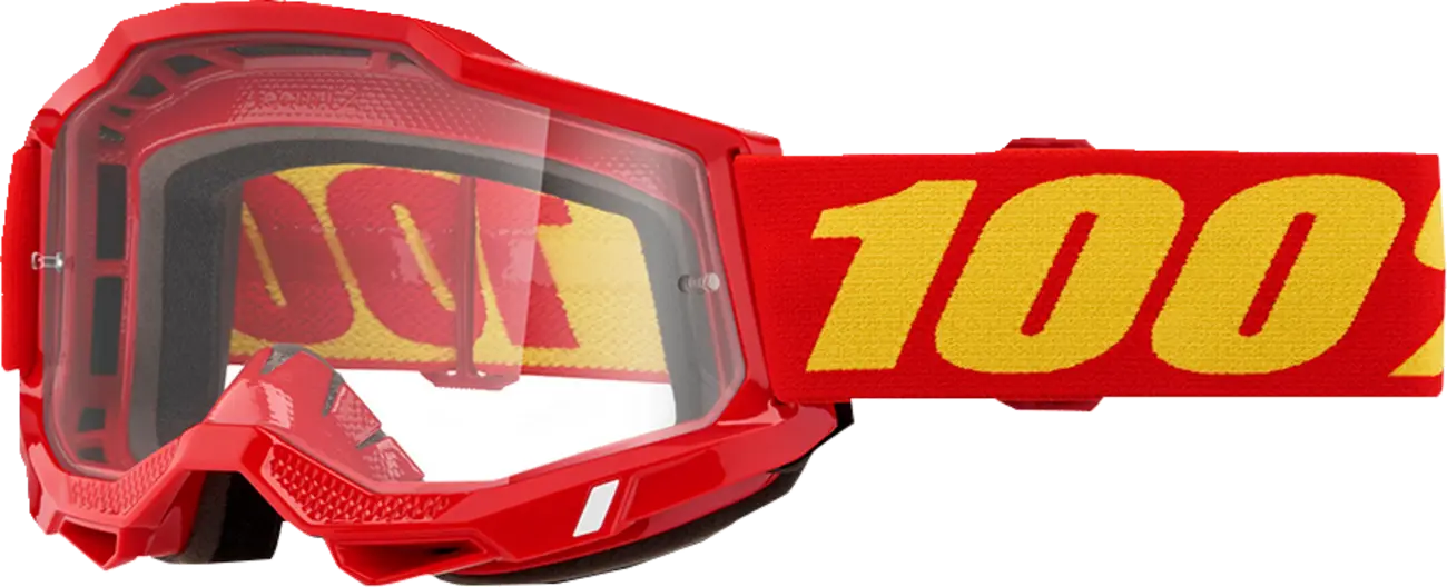 100% GOGGLE ACCURI 2 RED CLR 50013-00042