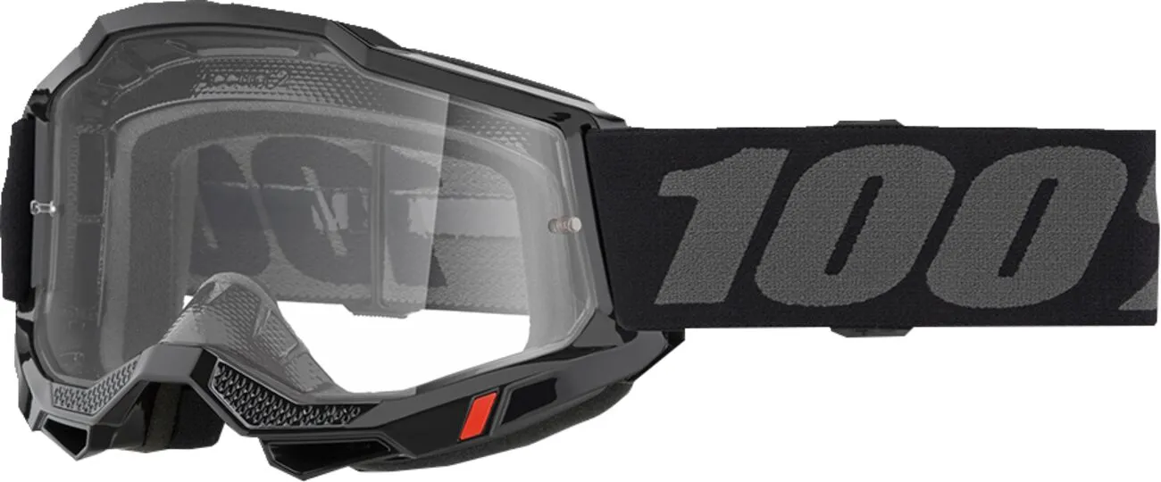 100% GOGGLE ACCURI 2 OTG BLACK CLR 50018-00006