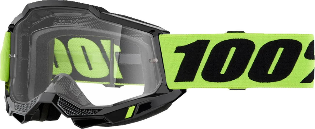 100% GOGGLE ACCURI 2 OTG NEON YL CL 50018-00008