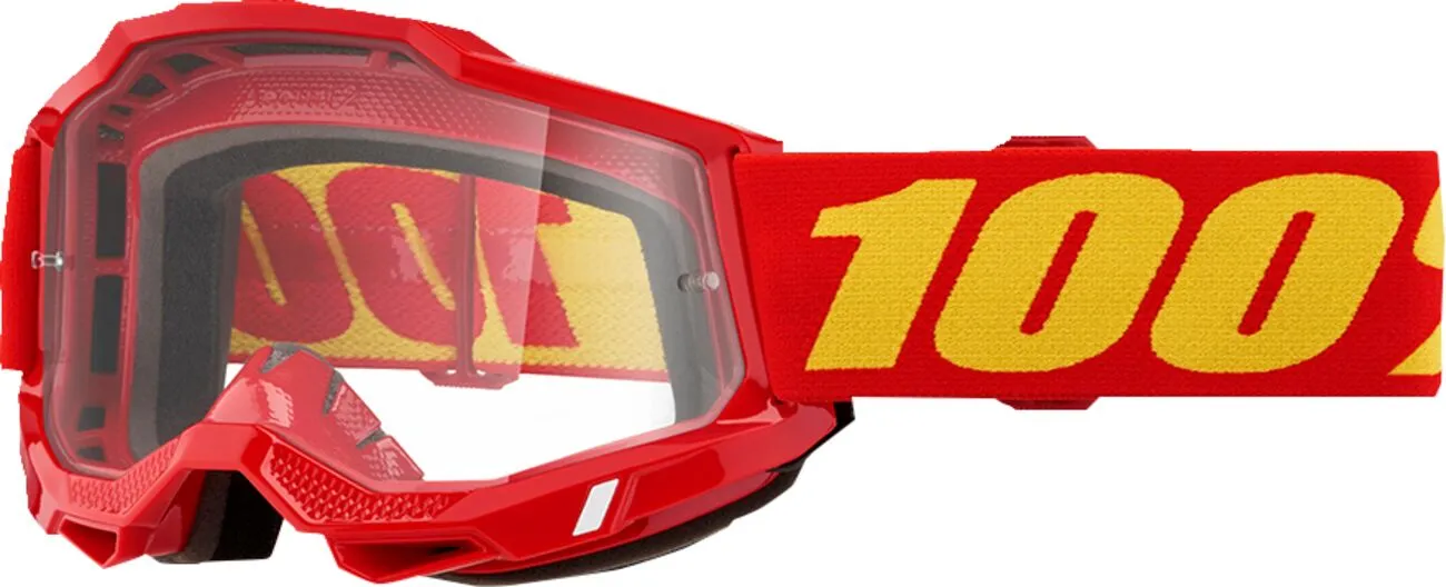 100% GOGGLE ACCURI 2 OTG RED CLR 50018-00010