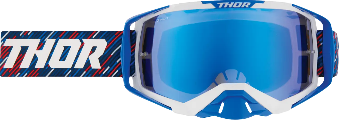 THOR GOGL ACTIVATE STRIPES RD/WH/BL 2601-3708