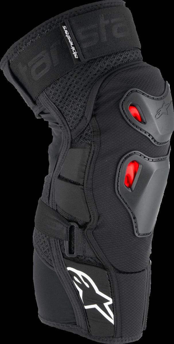 Alpinestars Επιγονατίδες Unisex Bionic Pro Plasma 6503125-132-SM μαύρο-κόκκινο-λευκό ζευγάρι