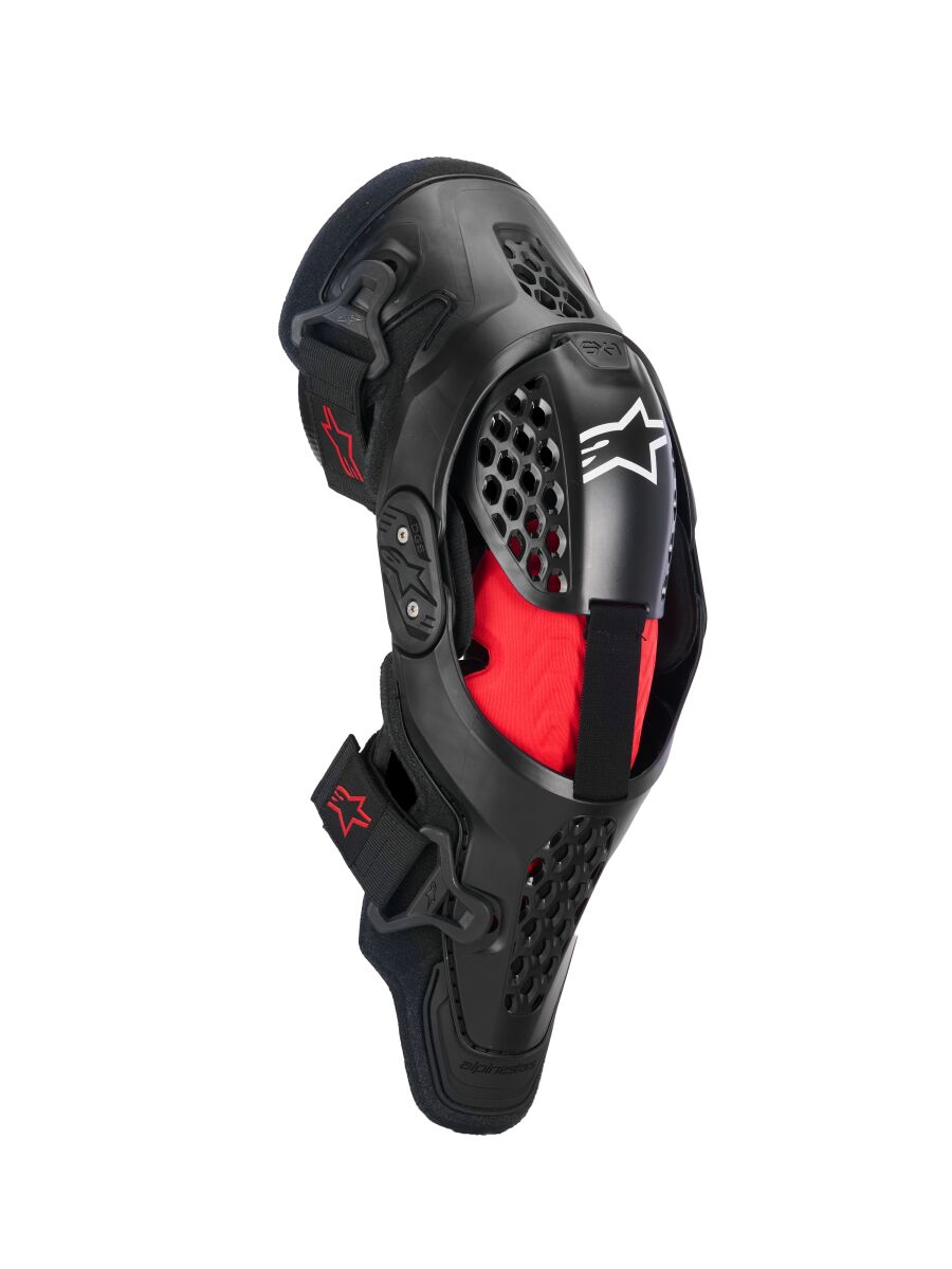 ALPINESTARS(MX) KNEE GRD SX-1 PLASMA BLK/RD/GY 6500326-1498-S/M
