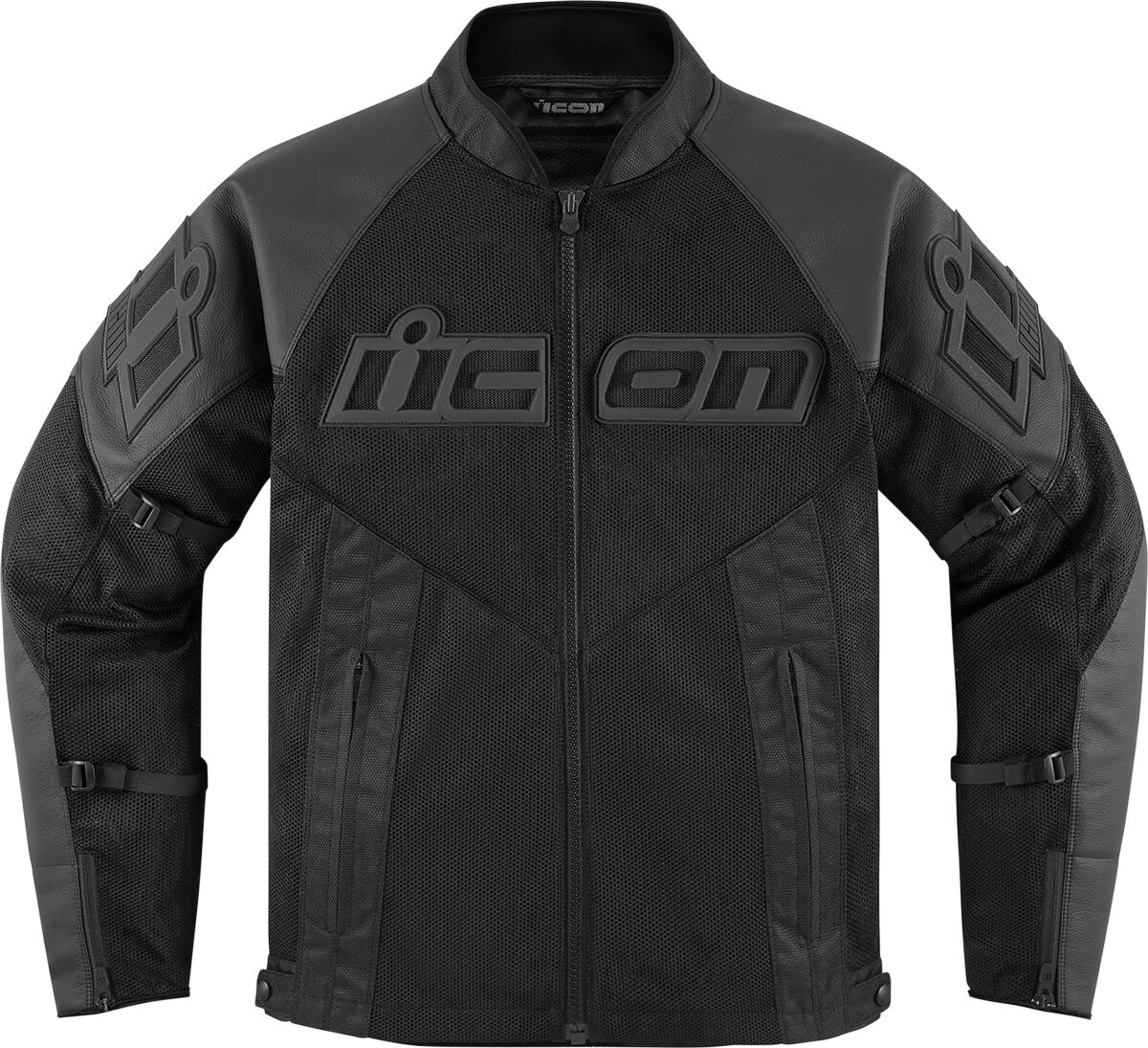 ICON JACKET MESH AF LEATHER CE BLAC 2810-3900