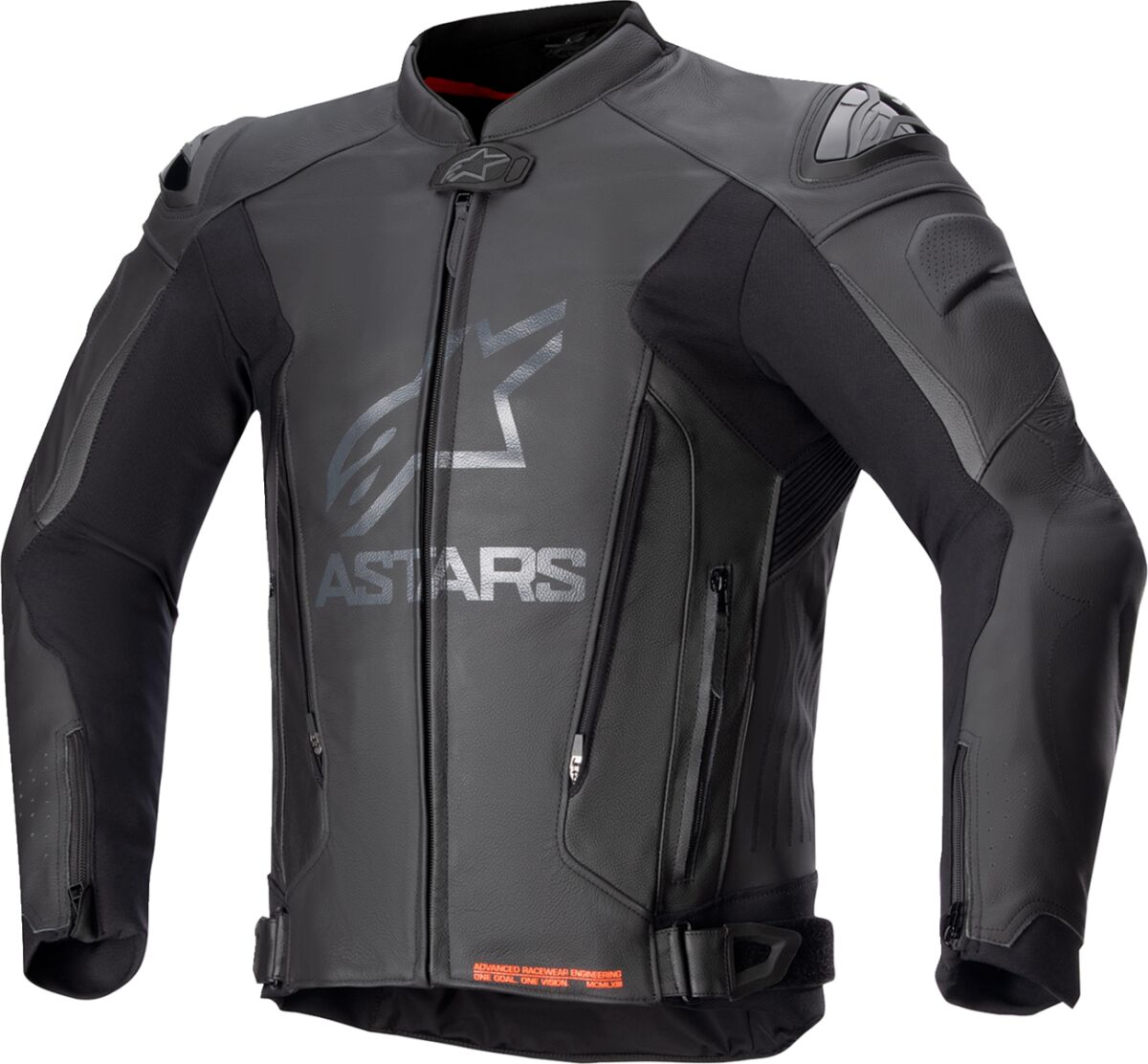 ALPINESTARS (ROAD) JACKET GP+R V4 BK/BK 58 3100524-1100-58