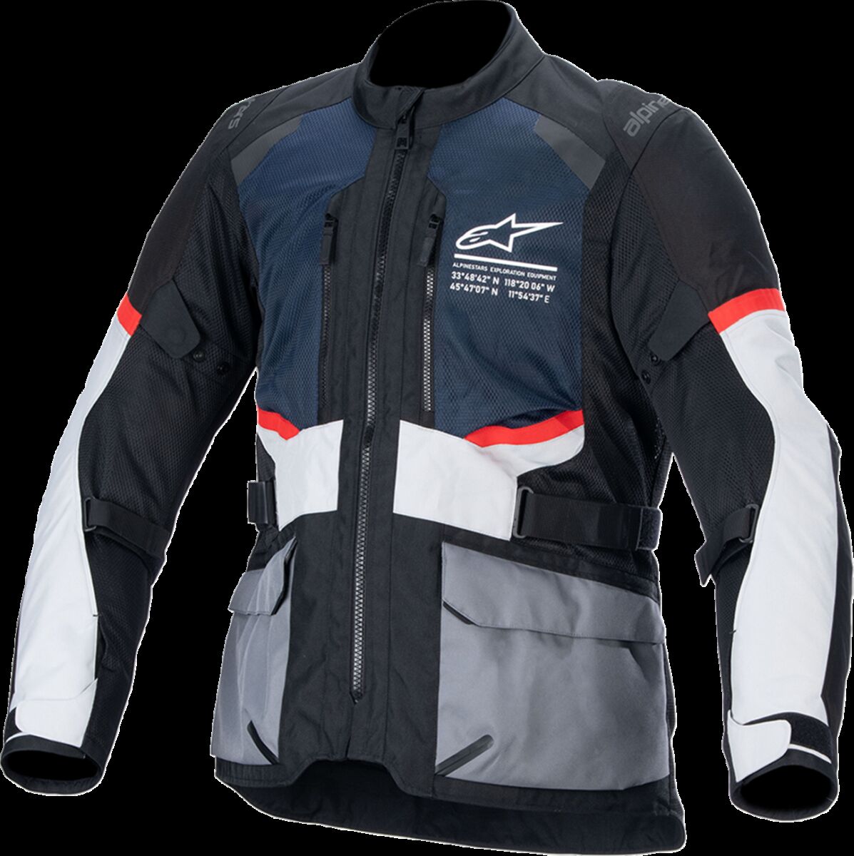 ALPINESTARS (ROAD) JACKET ANDES AIR BL/GY 4X 3207924-7029-4X