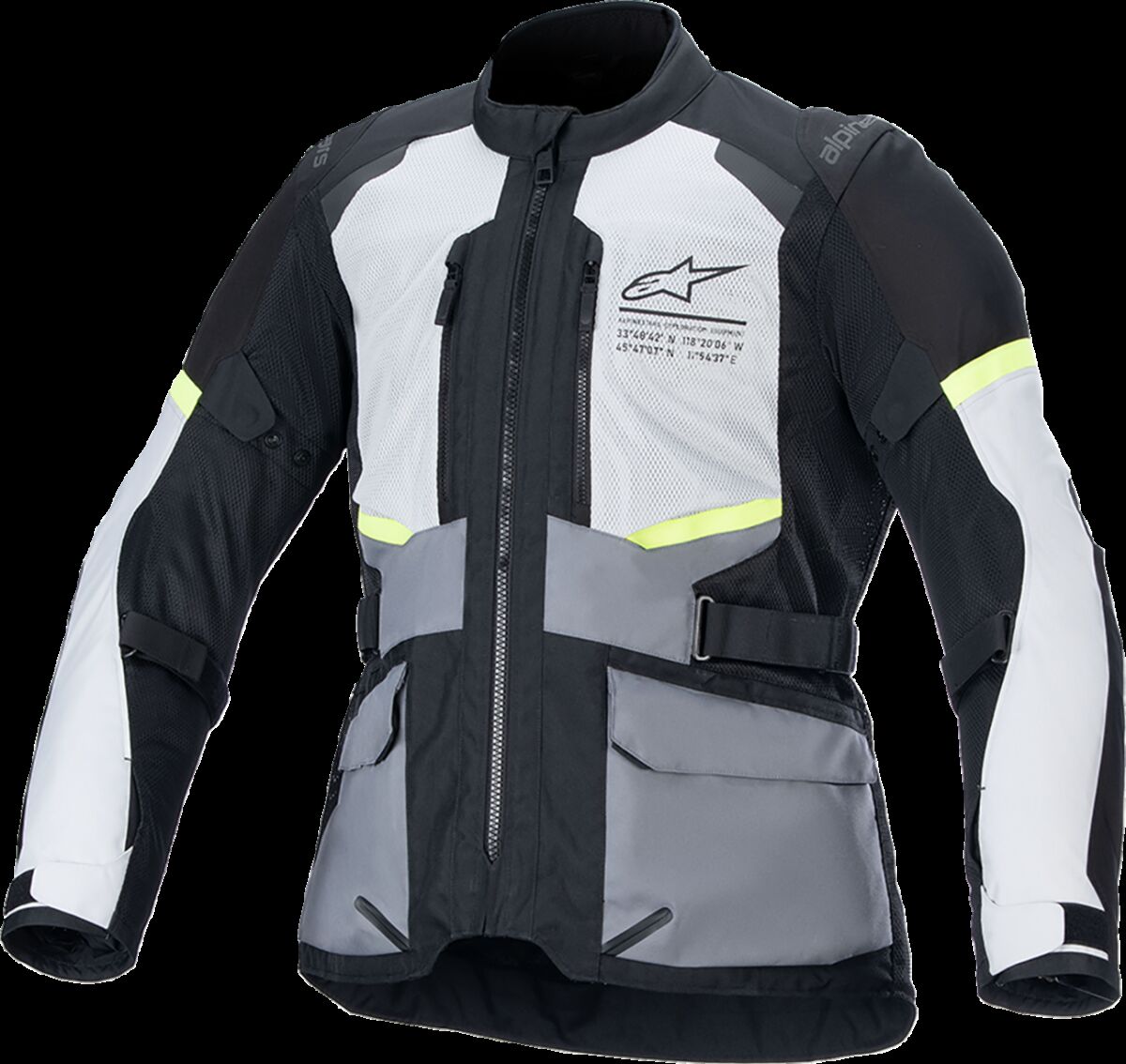 ALPINESTARS (ROAD) JACKET ANDES AIR GY/BK L 3207924-9191-L