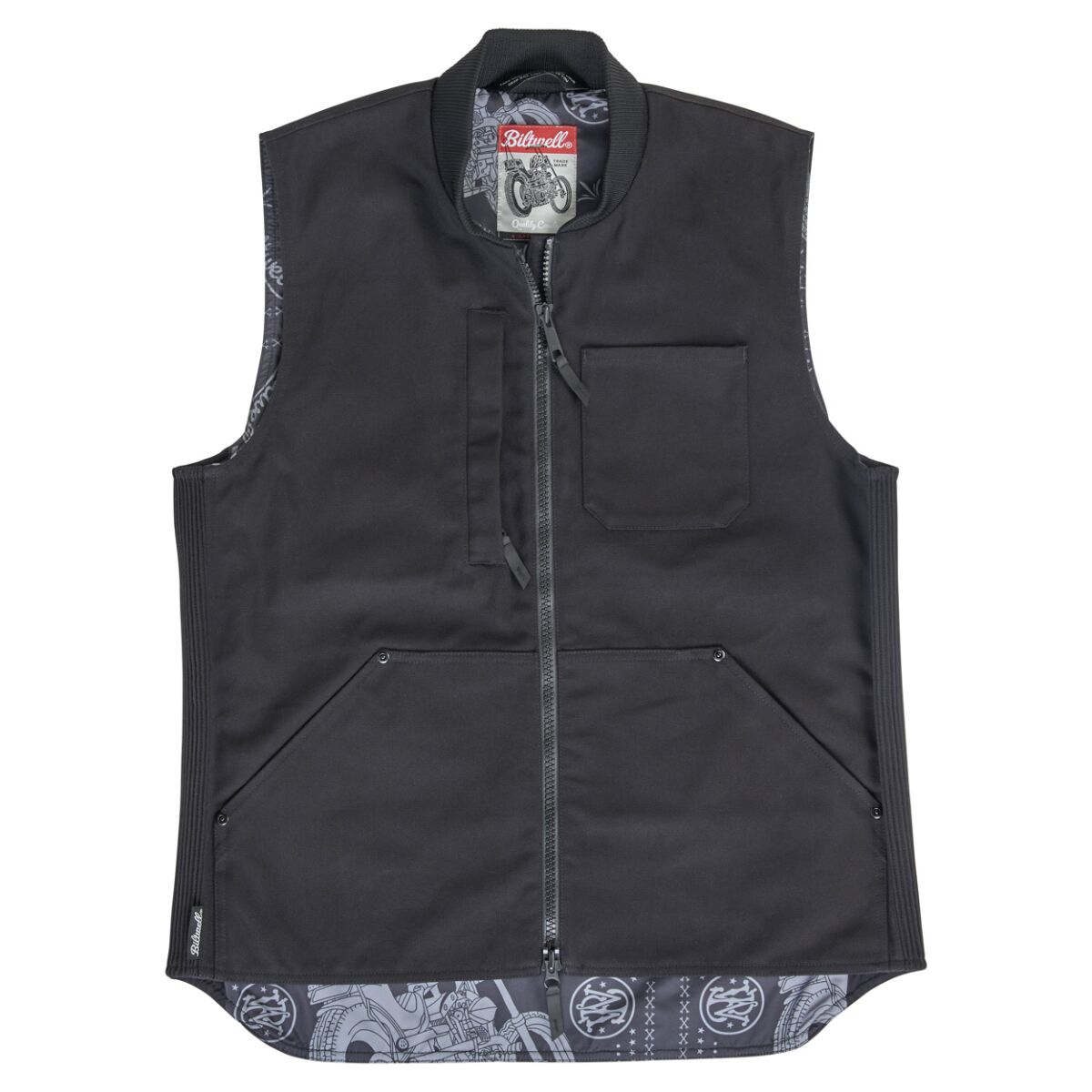 BILTWELL VEST 4 SPEED BLACK SM 8150-119-002