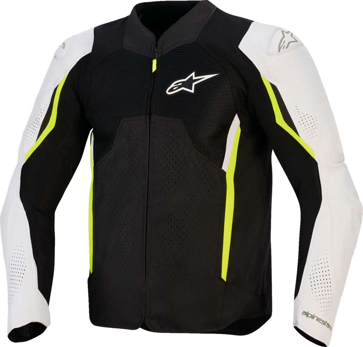 ALPINESTARS (ROAD) JACKET AST AIR V3 BLACK/SILVER 3300426-159-S
