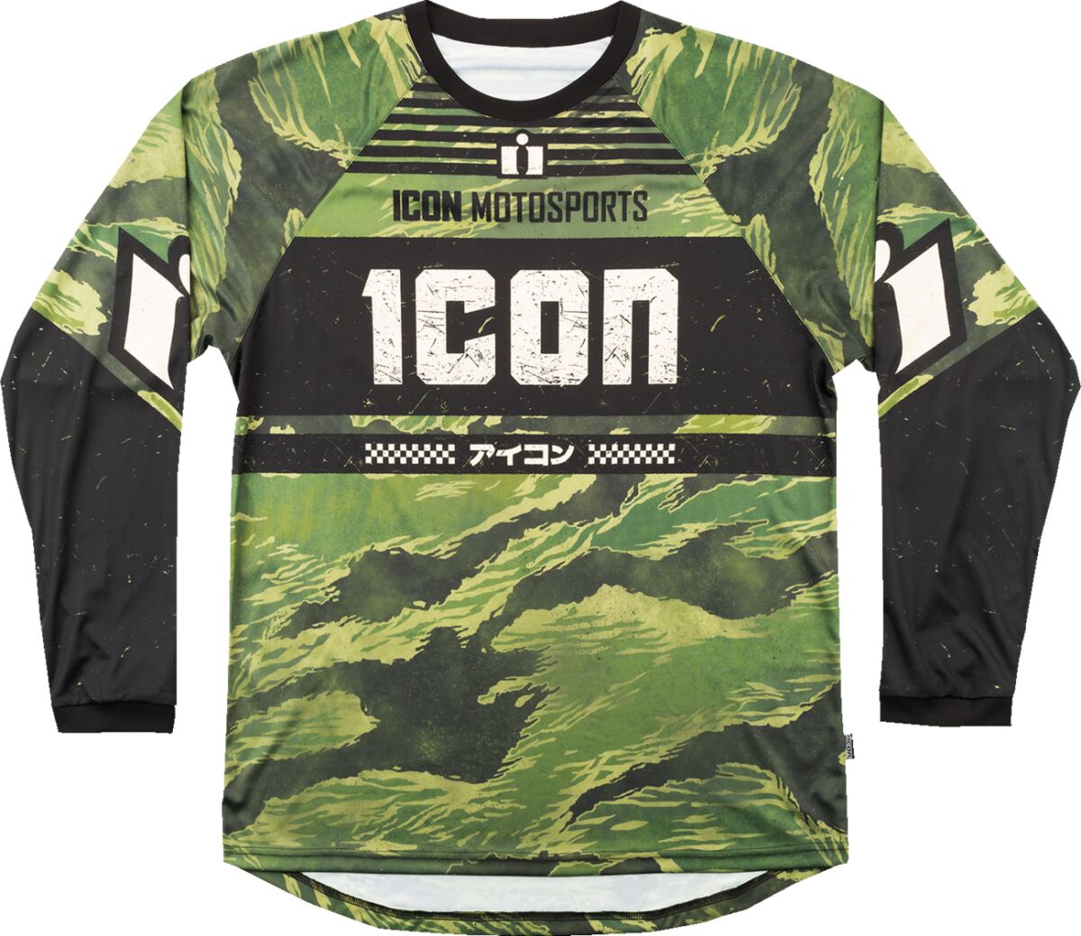ICON JERSEY TIGERS BLOOD GREEN CAMO 2824-0085