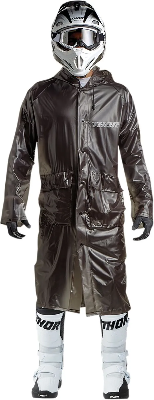 THOR TRENCH RAINJCT S8 BK OSFM 2854-0257