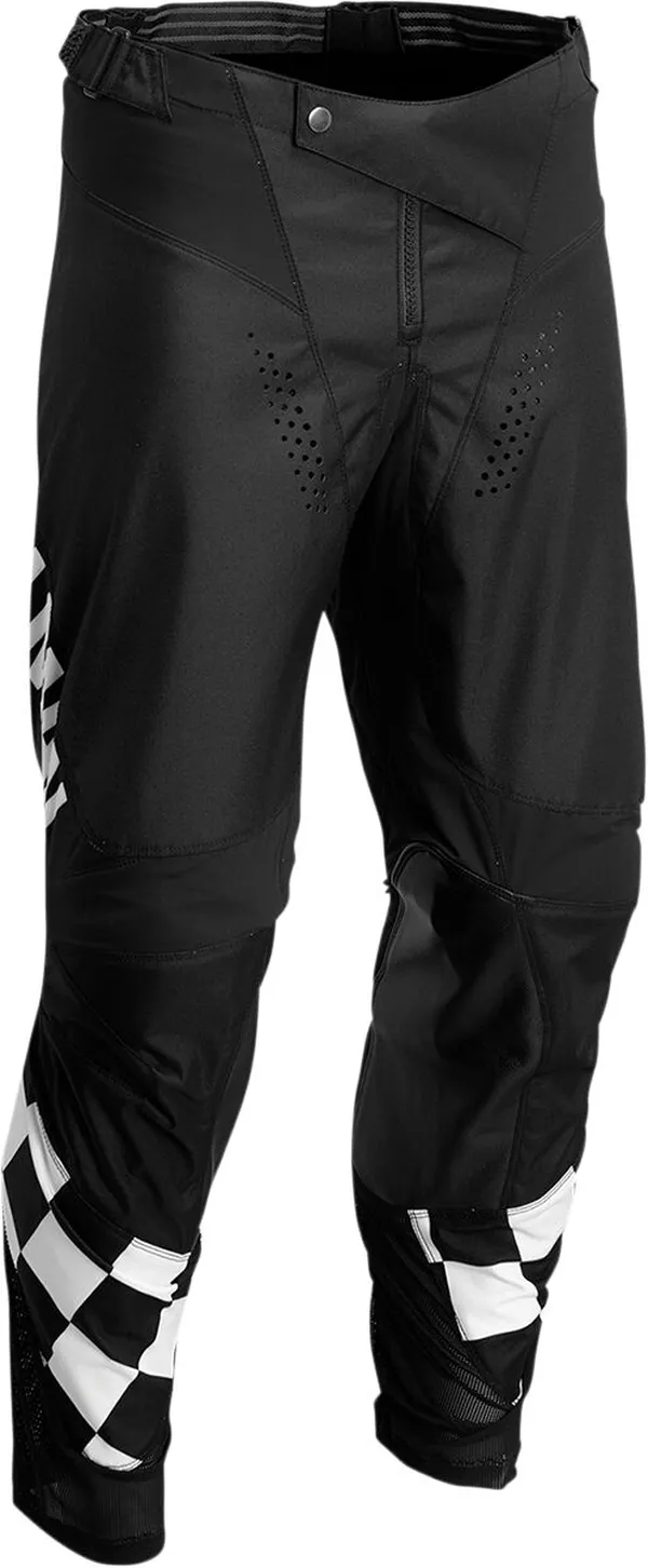 THOR-HALLMAN PANT DIFFER CHEQ BK/WH 28 2901-9516