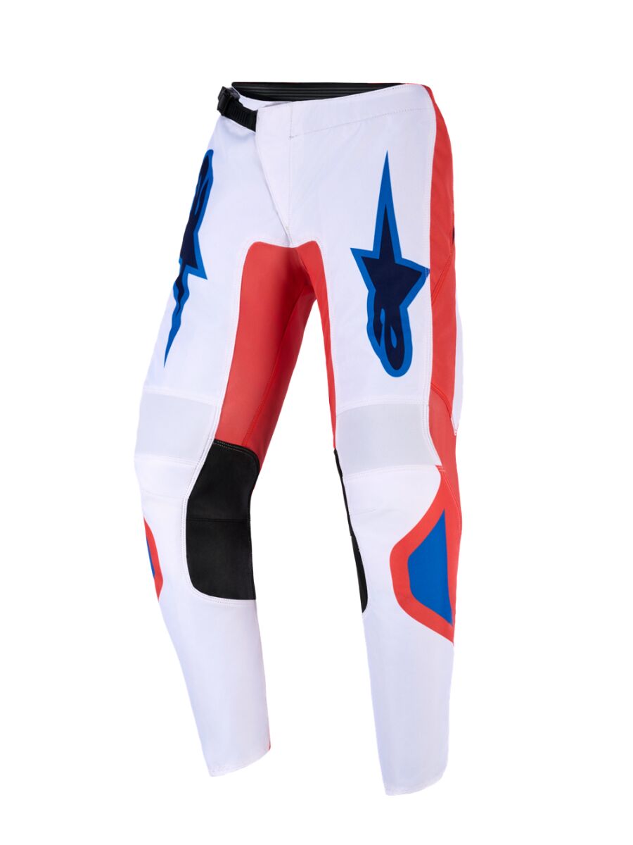 ALPINESTARS(MX) PANT YTH FLUID GRID ORAN/BLUE 3740926-4011-28