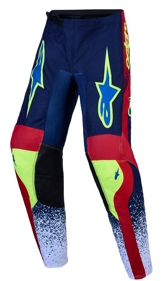 ALPINESTARS(MX) PANT YTH FLUID DRAG BL/NV/RD/W 3740527-7365-24