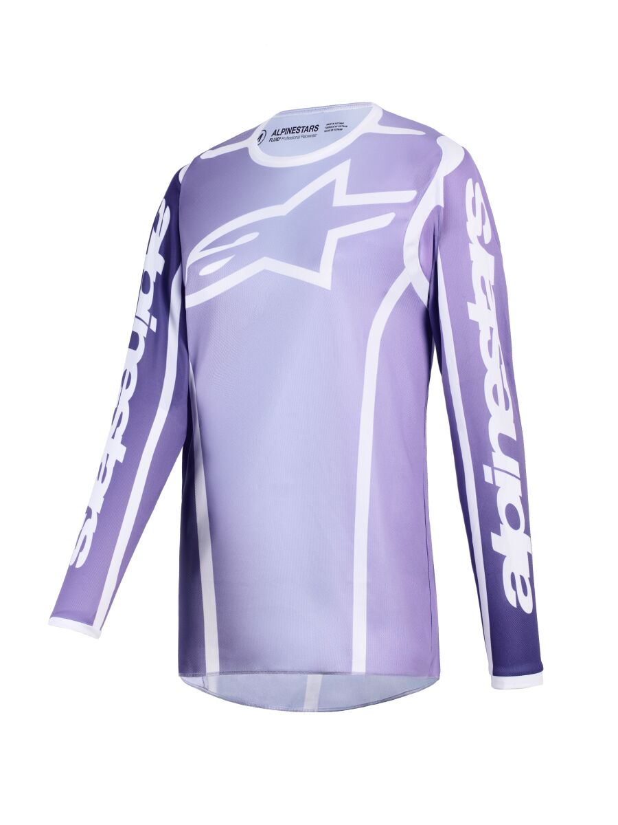 ALPINESTARS(MX) JERSEY 4W FLUID APEX VIOLET/WH 3781126-392-XL