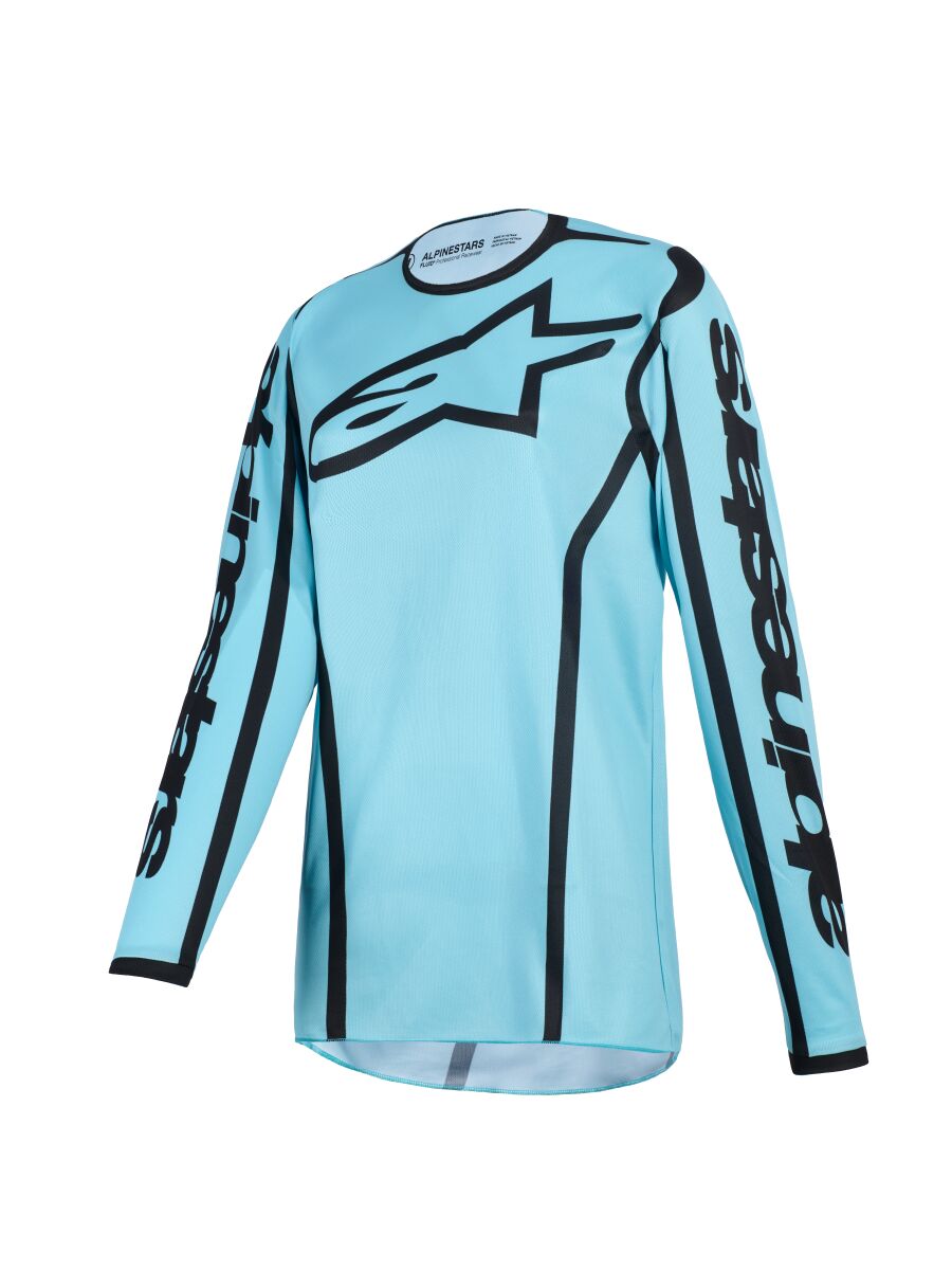 ALPINESTARS(MX) JERSEY 4W FLUID APEX TROPIC-BL 3781126-6102-XS