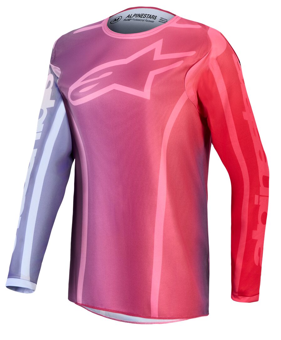 ALPINESTARS(MX) JERSEY 4W FLUID KEPLER PUR/RED 3780327-3203-L