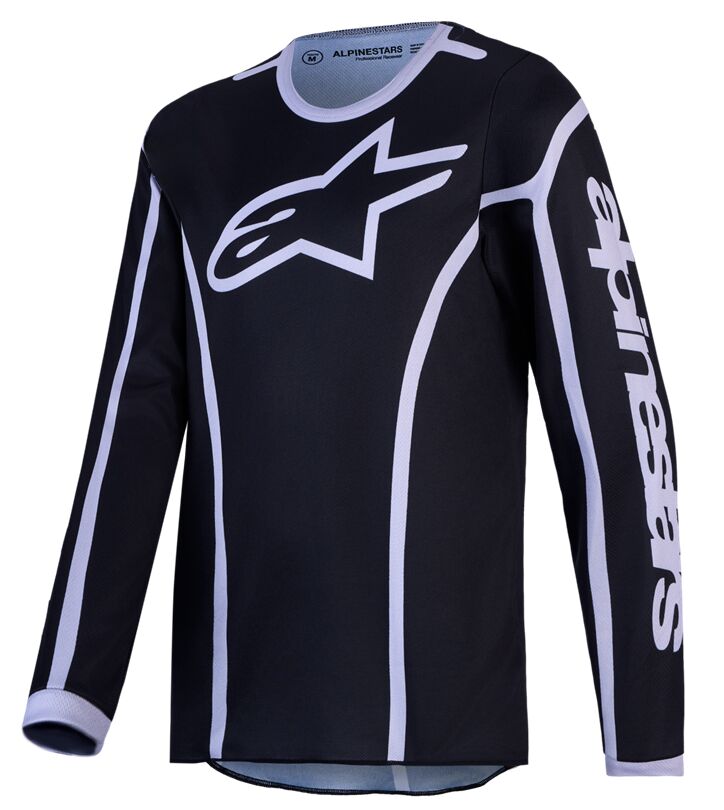 ALPINESTARS(MX) JERSEY YTH FLUID APEX V2 BLK/S 3770427-119-2X